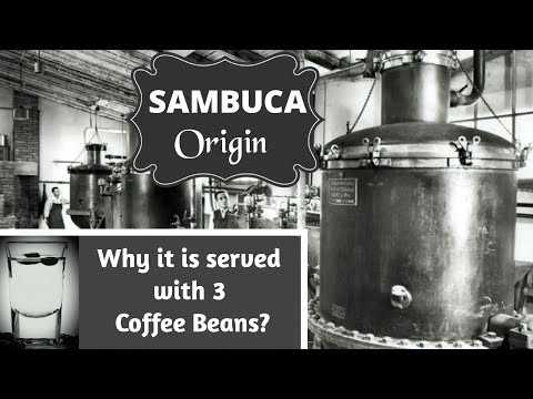 Sambuca | Why Sambuca is served with Coffee Bean?