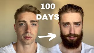 100 Days of Beard Growth | Time Lapse