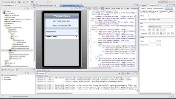 Worklight News Demo App - Part 3 - Remote app management