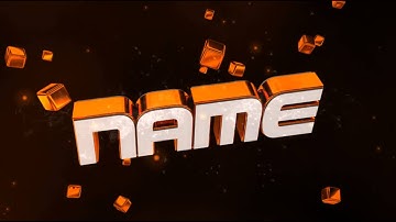 Free Orange Intro Template C4D & AE | by Logiic