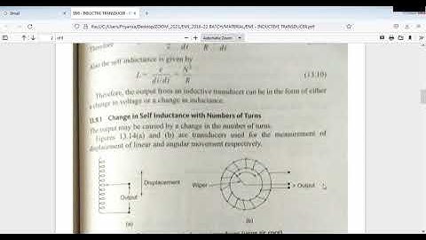 EMI - Inductive Transducer