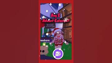 Day 2 ADOPT ME Advent Calendar #adoptme #gaming #roblox #viralvideo #christmas #viralshorts