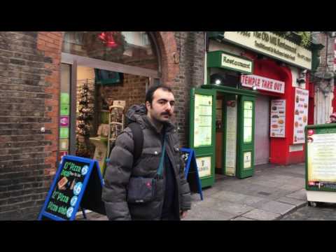 Video: Dublin'in Temple Bar Bölgesi