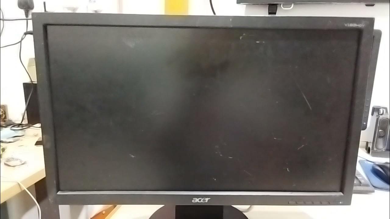 Acer V193HQV - YouTube