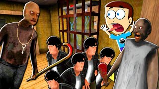 Granny Multiplayer Chapter 2 - Door Escape | Shiva and Kanzo Gameplay