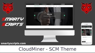 CloudMiner Theme for SCM Simple Cloud Mining Script - Smarty Scripts