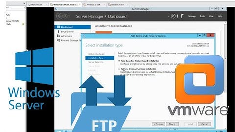 Tutorial Konfigurasi FTP Server Pada Windows 2012 menggunakan VMware