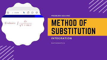 Method of Substitution. Problem # 20. Section IV. Class XII Dr S N Dey EX 6(A) Mathematics WBCHSE
