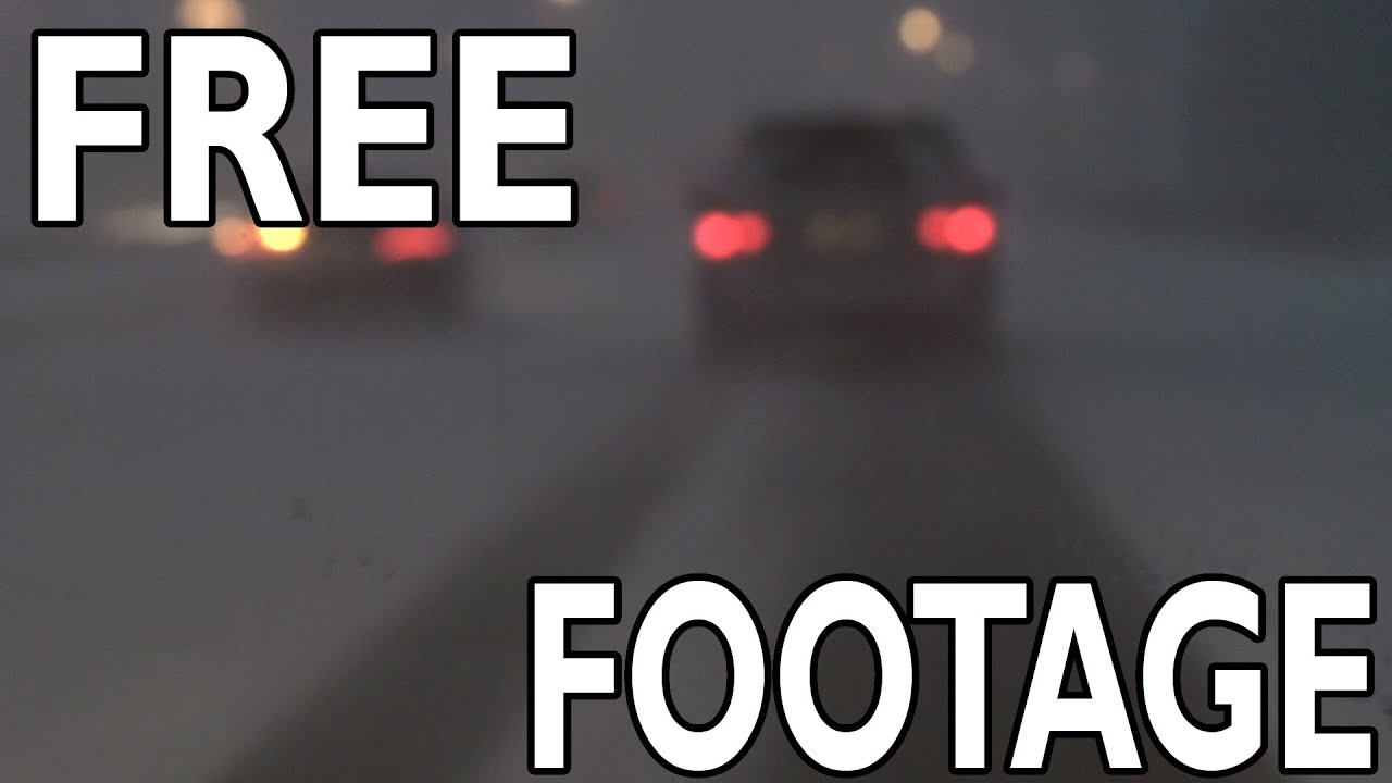 clips for crocs Beachfront B-Roll: Winter Driving Time Lapse (Free to Use HD Stock Video Footage)