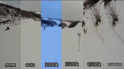 GoPro Hero3 ProTune Test - Snow / Cloudy - GoPro Tip #47 | MicBergsma