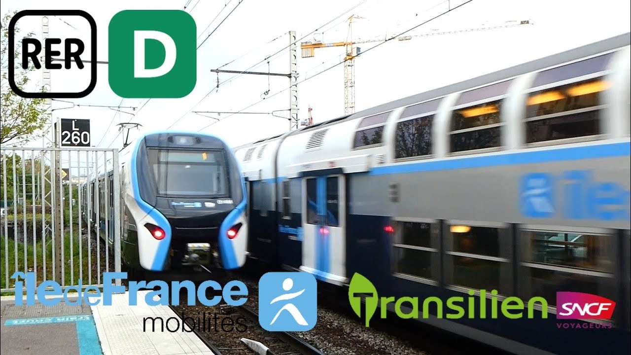 [RER D] Z58500 / Z57000 / Z20500 - Viry-Châtillon (heure de pointe matinale)