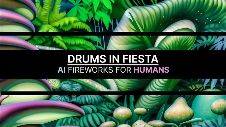 Fiesta in Drums (AI music video) 🥁 Audio-Reactive