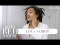 Luka Sabbat's Nighttime Skincare Routine | Go To Bed With Me | Harper's Bazaar