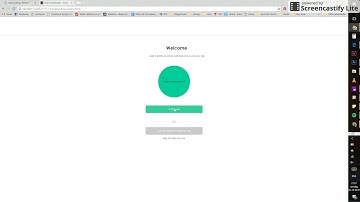 Axure Wireframe for Onboarding Flow