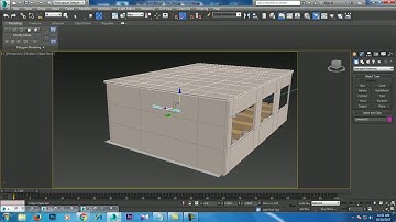 Tutorial on Modeling texturing and Lighting a class room in 3dsmax using Vray ( Part 5)