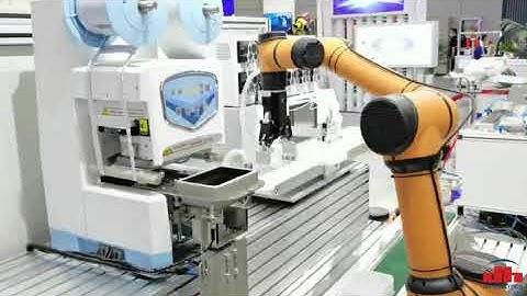 DH-Robotics all series products show on CIIF 2020 exhibition