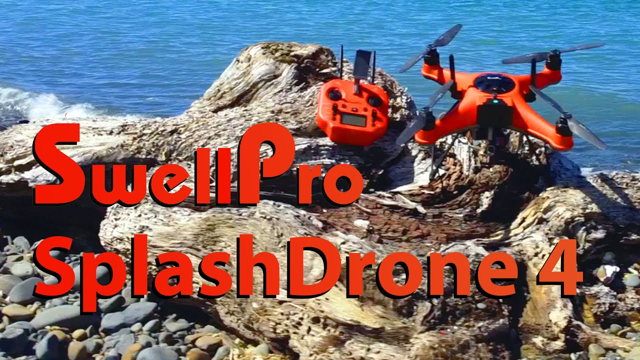 SwellPro SplashDrone 4 - How To Set Up For Fishing 