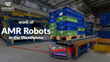 Full Service Internal Transport with AMR Robots by VersaBox