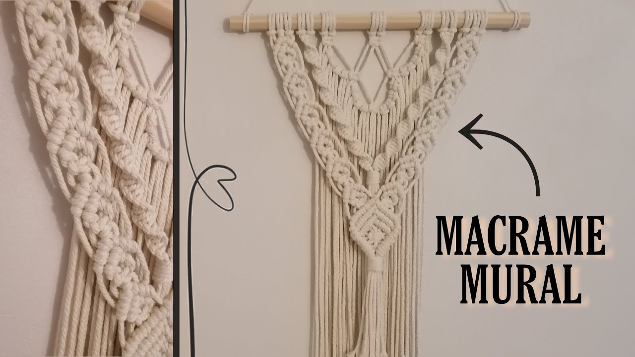 DIY macramé mural #10  Livy Macramé 