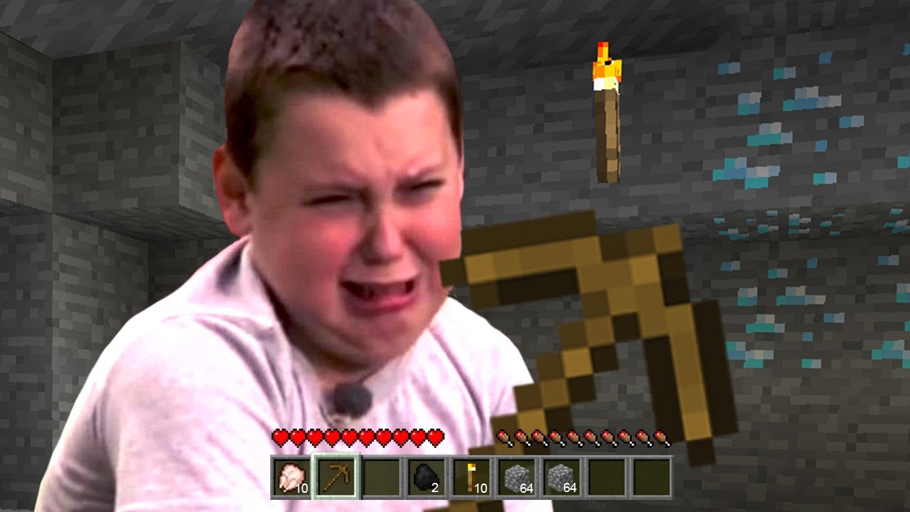 Minecraft Memes I watch when my Luck is Low
