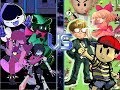 Heros Of Light(&amp;Lancer) vs Earthbound Party Fixed*