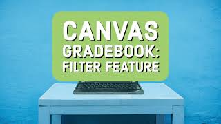 Canvas Gradebook: Filter Feature