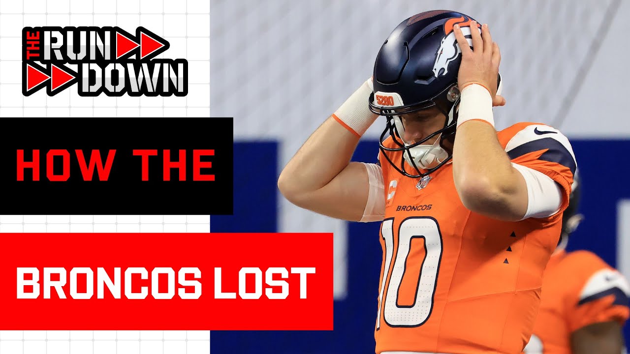 Where did the Broncos fall short the MOST against the Colts? | The Rundown