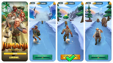 Jumanji Epic Run Mt. Zhatmire Gameplay