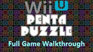 PENTAPUZZLE Wii U Full Game Walkthrough screenshot 1
