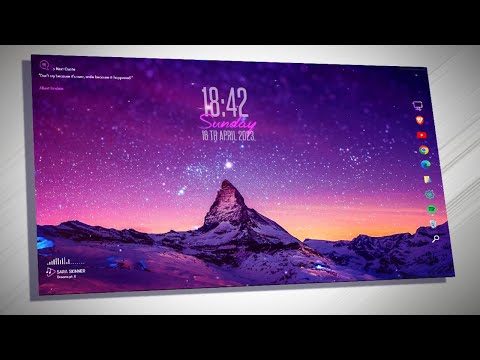 Change the look of your Desktop with this Theme. (2023)