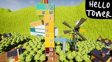 Hello Tower (Speedrun 8:50) - Hello Neighbor mod kit