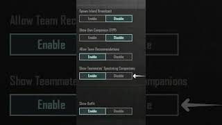 How To Disable Spectating Companion In PUBG Mobile