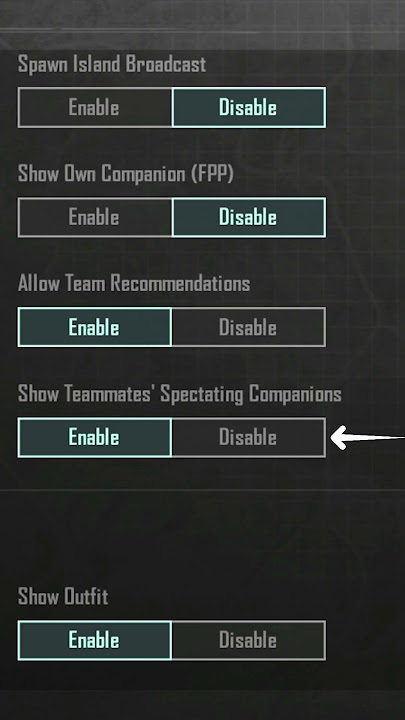 How To Disable Spectating Companion In PUBG Mobile