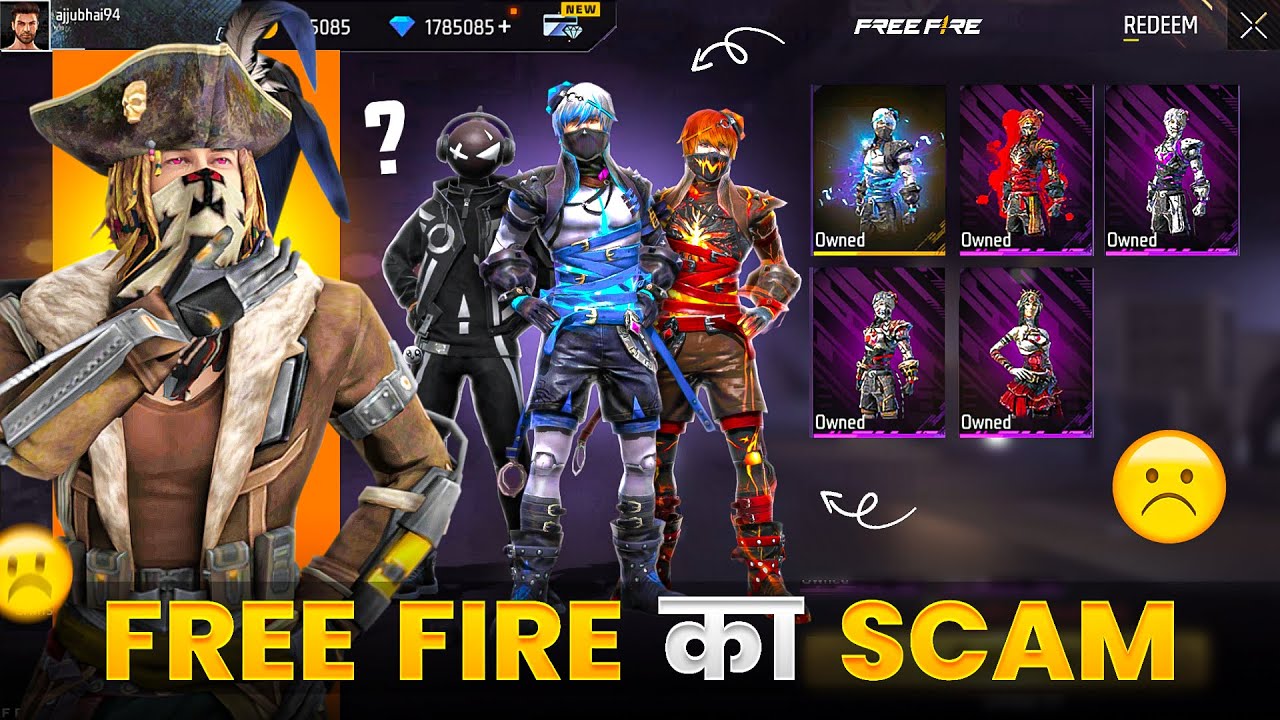 FREE FIRE का SCAMNEW M1014 SKIN AND ARCTIC BLUE BUNDLE ...