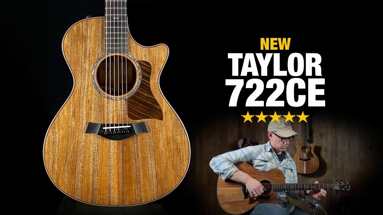 Taylor 722ce Grand Concert - New Taylor 700 Series!