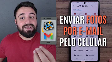 Como enviar muitas fotos por E-mail no celular?