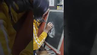 “I Tried Charcoal for the FIRST TIME 😱 | Realistic Moon Drawing on Paper”