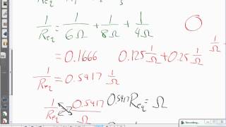 Parallel Circuit VIRP Example 2014
