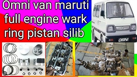 Maruti suzuki || Omni van full engine work || Ring piston & silib || in hindi