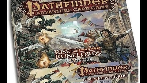 Pathfinder Card Game - Rise of the Runelords 1-2 (Burnt Offerings - Local Heroes)
