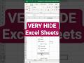 Mastering Hidden Worksheets in Excel: Hide, Very Hide & Unhide 🔒