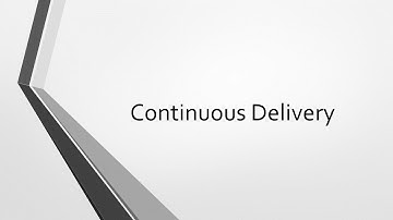 Continuous Delivery - Devsena Mishra