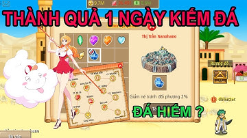 Hải tặc tí hon: Tổng Hợp các loại Đá kiểm được và nhưng loại Đá hiếm sau 1 ngày cầy