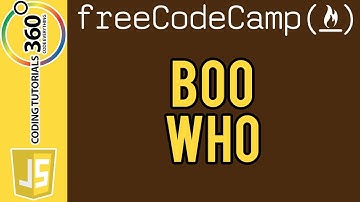 Boo Who: FreeCodeCamp.com Intermediate Algorithm Scripting
