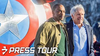 CAPTAIN AMERICA: BRAVE NEW WORLD UK Event | Anthony Mackie, Harrison Ford