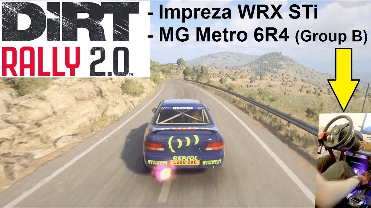 DiRT Rally 2.0 2 stages (Clutch + Hshifter) YouTube