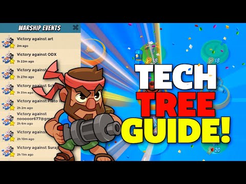 THE Season 61 Tech Tree Guide! ⭐ // Boom Beach Warships