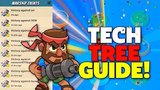 THE Season 61 Tech Tree Guide! ⭐ // Boom Beach Warships