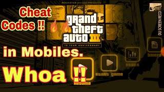 HOW to insert cheats codes in GTA-3 and Vice city in Android in Hindi screenshot 3