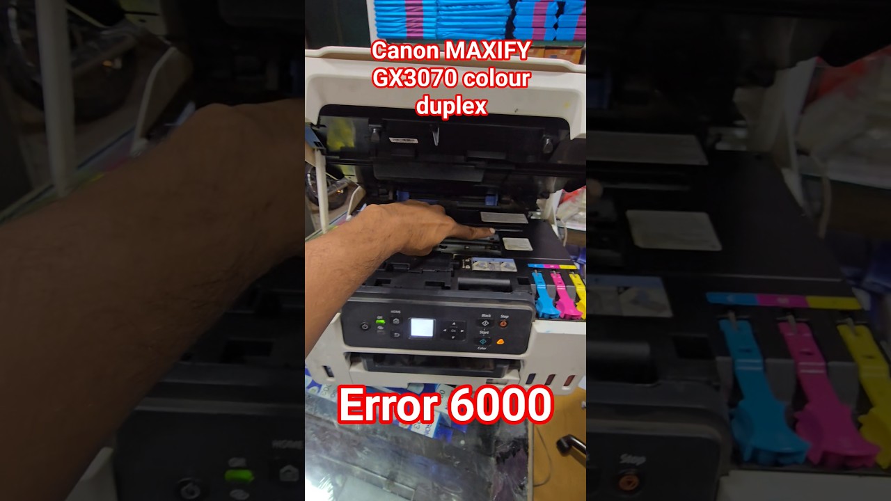 Canon MAXIFY GX3070 colour duplex printer All-in One Color mobile printer 